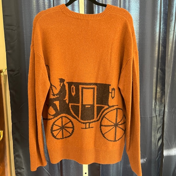 Coach cashmere and wool soft sweater size L - Picture 2 of 4